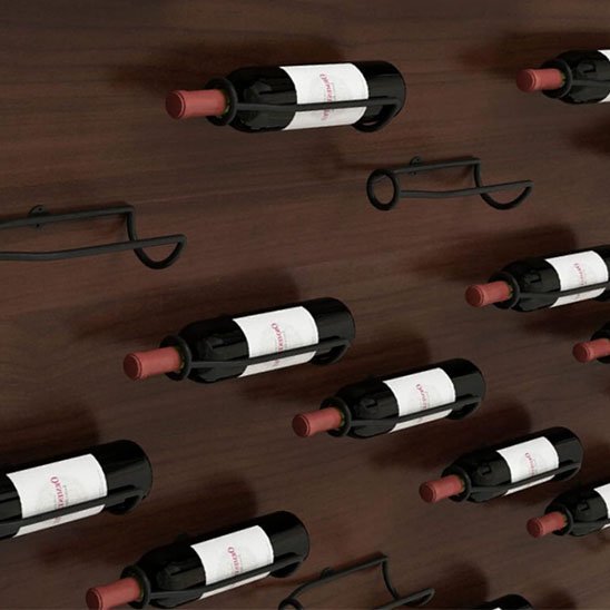 Support bouteille de vin ⎥Singulier