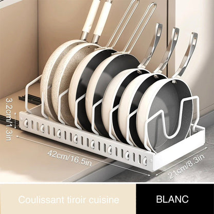 Coulissant tiroir cuisine ⎥ CasseroleRack™