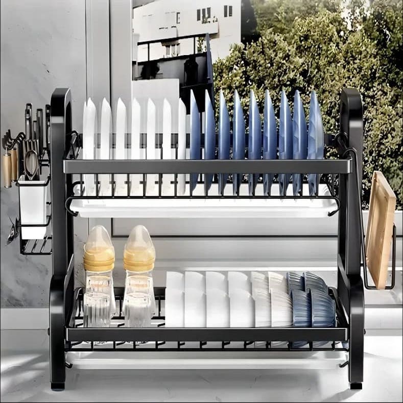 Égouttoir à vaisselle ⎢ Dishdrainer™ - Rangement Décoratif