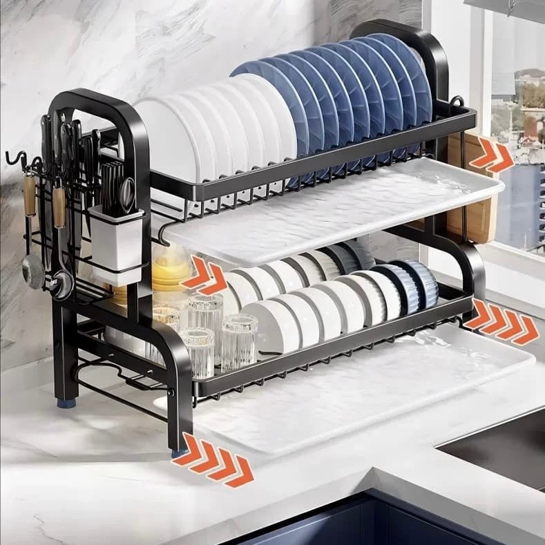 Égouttoir à vaisselle ⎢ Dishdrainer™ - Rangement Décoratif