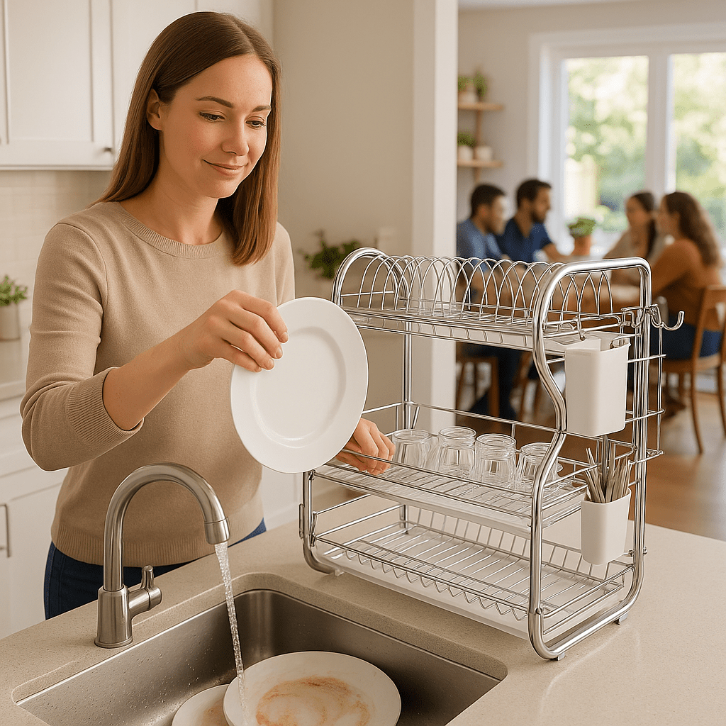 Egouttoir ⎥ TripleCharge™ - Rangement Décoratif