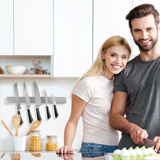 Porte couteaux ⎥ SupportMural™ - Rangement Décoratif