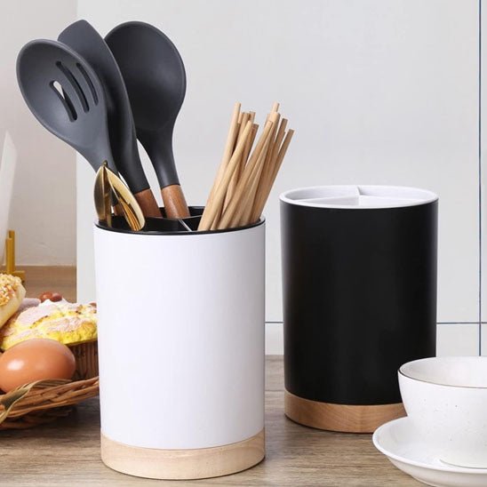 Pot a ustensile ⎥ CutleryDrainer™ - Rangement Décoratif