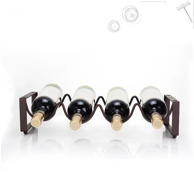 range bouteille sur fond blanc