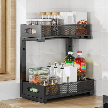 Rangement cuisine coulissant | SpaceOptimizer